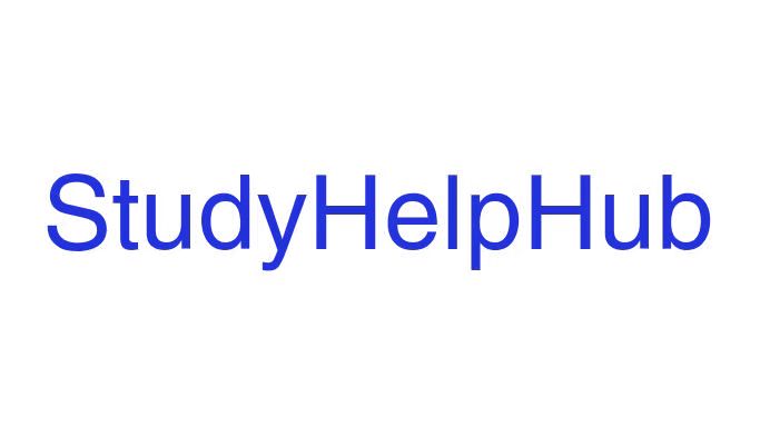 StudyHelpHub - 提供优质学习资源和作业帮助